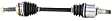 2017 Toyota Yaris - Front, Driver Side Axle Assembly,  Standard Duty Replacement, FWD, 1.5L 4Cyl Hatchback