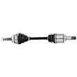 2010 Toyota Camry - Front, Driver Side Axle Assembly, engdesig: 2AZ-FXE, Standard Duty Replacement, FWD, 2.4L 4Cyl OE Replacement Series