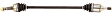 2013 Toyota RAV4 - Rear, Driver or Passenger Side Axle Assembly,  Standard Duty Replacement, New, AWD, 2.5L 4Cyl