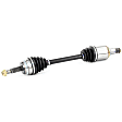 TO-8301 Front, Driver Side OE Replacement Series Axle Assembly - Sold Individually, 2.5L, 4Cyl