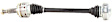 TO-8305 Rear, Passenger Side Axle Assembly - Sold Individually, 3.0L, 6Cyl