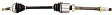 2016 Toyota Sienna - Front, Passenger Side Axle Assembly,  Standard Duty Replacement, FWD, 3.5L 6Cyl