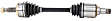 TO-8334 Front, Driver Side Axle Assembly - Sold Individually, 2.5L, 4Cyl