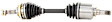 TO-8349 Rear, Driver Side Axle Assembly - New Sold Individually, 2.2L, 4Cyl