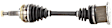 TO-8357 Rear, Driver Side Axle Assembly - New Sold Individually, 1.6L, 4Cyl