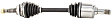TO-8413 Front, Driver Side Axle Assembly - Sold Individually