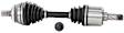 2000 Volvo V70 - Front, Driver Side Axle Assembly,  Standard Duty Replacement, AWD, 2.4L 5Cyl