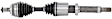 VO-8039 Front, Passenger Side Axle Assembly - Sold Individually FWD