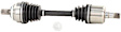 2005 Volvo S80 - Front, Driver Side Axle Assembly,  Standard Duty Replacement, FWD, 2.5L 5Cyl