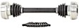 1975 Volkswagen Beetle - Rear, Driver or Passenger Side Axle Assembly,  With IRS, Standard Duty Replacement, RWD, 1.6L 4Cyl