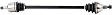 2018 Volkswagen Jetta - Front, Passenger Side Axle Assembly, engdesig: CPRA, Automatic Transaxle, VIN 1 (5th Digit), Standard Duty Replacement, FWD, 1.8L 4Cyl Automatic, Transaxle