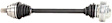2016 Volkswagen GTI - Front, Passenger Side Axle Assembly,  VIN 4 (5th Digit), Standard Duty Replacement, FWD, 2.0L 4Cyl
