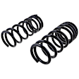 JCS111T Front, Driver and Passenger Side Coil Springs, Set of 2