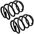 JCS1460T Rear, Driver and Passenger Side Coil Springs, Set of 2