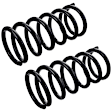 JCS1475T Rear Coil Springs, Set of 2