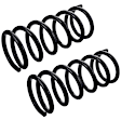 JCS1486T Rear Coil Springs, Set of 2