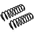JCS1535T Rear, Driver and Passenger Side Coil Springs, Set of 2