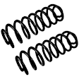 JCS1538T Rear, Driver and Passenger Side Coil Springs, Set of 2