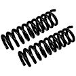 JCS1558T Rear, Driver and Passenger Side Coil Springs, Set of 2