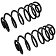 JCS1631T Rear, Driver and Passenger Side Coil Springs, Set of 2