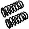 JCS1675T Front, Driver and Passenger Side Coil Springs, Set of 2