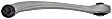 JTC119 Front, Passenger Side, Upper, Frontward Control Arm