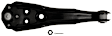 JTC1517 Front, Driver or Passenger Side, Lower Control Arm