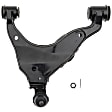 JTC2496 Front, Passenger Side, Lower Control Arm