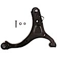 JTC2662 Front, Passenger Side Control Arm