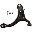 JTC2663 Front, Driver Side Control Arm