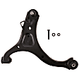 JTC2663 Front, Driver Side Control Arm