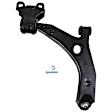 JTC7816 Front, Driver Side Control Arm