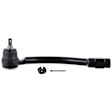 JTE1826 Front Or Rear, Driver Side, Outer Tie Rod End