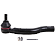 JTE7630 Front or Rear, Passenger Side, Outer Tie Rod End