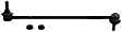 JTS843 Front, Passenger Side Sway Bar Link, TRW OE Replacement