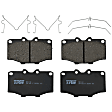 TRC0137 Front Premium Braking Series Ceramic Brake Pad Set