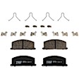 TRC0242 Front Premium Braking Series Ceramic Brake Pad Set