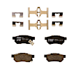 TRC0374 Rear Premium Braking Series Ceramic Brake Pad Set