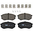 TRC0433 Front Premium Braking Series Ceramic Brake Pad Set