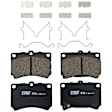 TRC0466 Front Premium Braking Series Ceramic Brake Pad Set