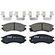 TRC0507 Front Premium Braking Series Ceramic Brake Pad Set