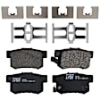 TRC0536 Rear Premium Braking Series Ceramic Brake Pad Set