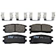 TRC0580 Rear Premium Braking Series Ceramic Brake Pad Set