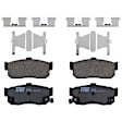 TRC0595 Rear Premium Braking Series Ceramic Brake Pad Set