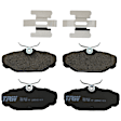 TRC0610 Rear Premium Braking Series Ceramic Brake Pad Set