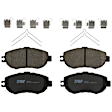 TRC0612 Front Premium Braking Series Ceramic Brake Pad Set