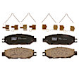 TRC0613 Rear Premium Braking Series Ceramic Brake Pad Set