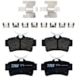 TRC0627 Rear Premium Braking Series Ceramic Brake Pad Set