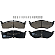 TRC0642A Premium Braking Series Ceramic Brake Pad Set
