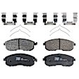 TRC0653 Front Premium Braking Series Ceramic Brake Pad Set